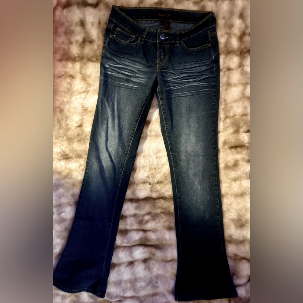 Black Crystal sz7 Darkwash Jeans